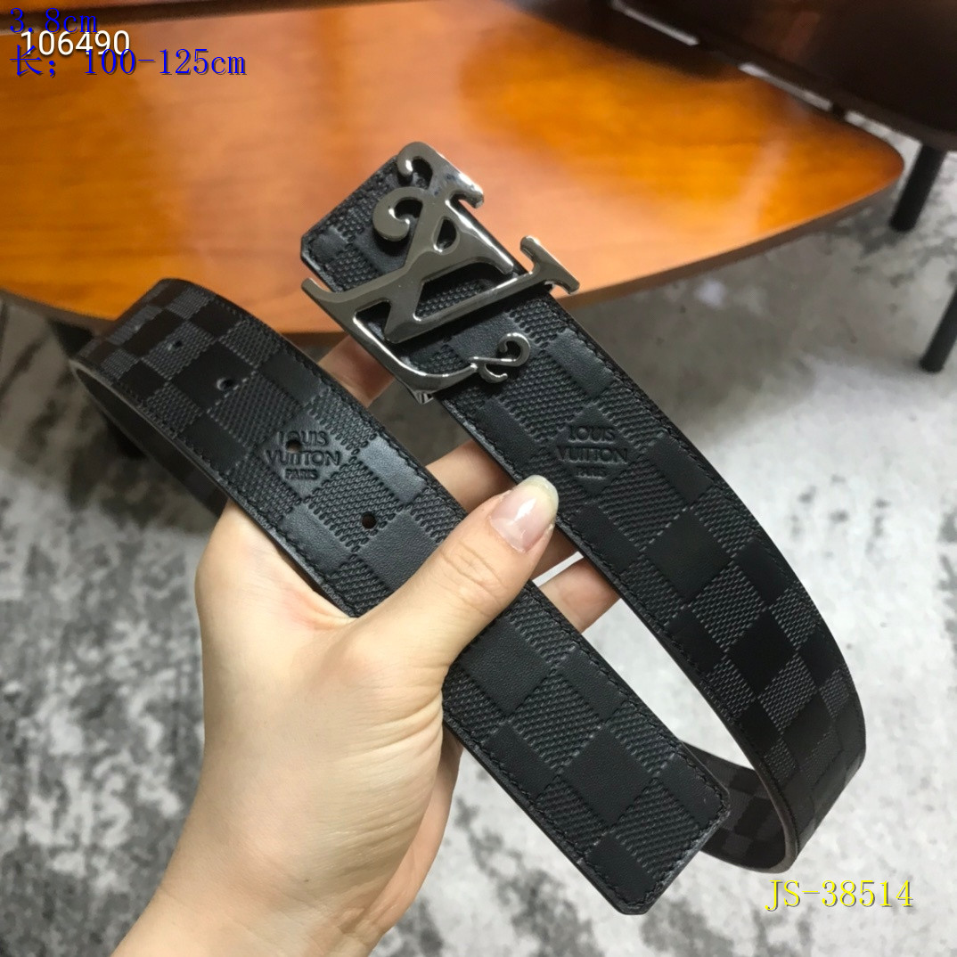 LV Belts 3.8 cm Width 015